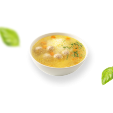 Суп: Куриный с клецками